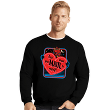 Load image into Gallery viewer, Daily_Deal_Shirts Crewneck Sweater, Unisex / Small / Black Maul Of My Heart