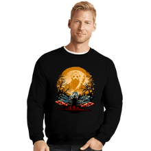 Load image into Gallery viewer, Daily_Deal_Shirts Crewneck Sweater, Unisex / Small / Black Jason's Attack