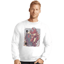 Load image into Gallery viewer, Shirts Crewneck Sweater, Unisex / Small / White Wanda Kiss