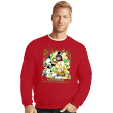 Load image into Gallery viewer, Shirts Crewneck Sweater, Unisex / Small / Red Adorable Thief