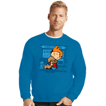 Load image into Gallery viewer, Shirts Crewneck Sweater, Unisex / Small / Sapphire Seymour And Philip
