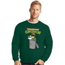 Load image into Gallery viewer, Shirts Crewneck Sweater, Unisex / Small / Forest Teenage Mutant Ninja Grouch