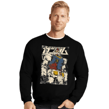 Load image into Gallery viewer, Shirts Crewneck Sweater, Unisex / Small / Black The First Gundam