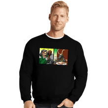 Load image into Gallery viewer, Shirts Crewneck Sweater, Unisex / Small / Black Low Key Yelling
