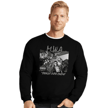 Load image into Gallery viewer, Daily_Deal_Shirts Crewneck Sweater, Unisex / Small / Black Monsters With Attitude