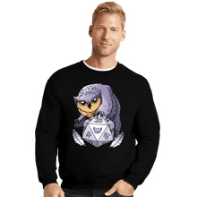 Load image into Gallery viewer, Daily_Deal_Shirts Crewneck Sweater, Unisex / Small / Black Owlbear Dice
