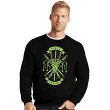 Load image into Gallery viewer, Shirts Crewneck Sweater, Unisex / Small / Black Pizza Lovers