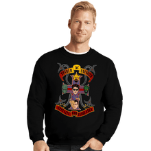 Load image into Gallery viewer, Daily_Deal_Shirts Crewneck Sweater, Unisex / Small / Black Spider Enemies