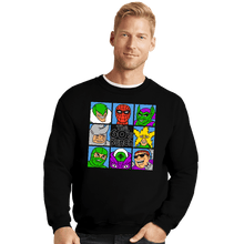 Load image into Gallery viewer, Secret_Shirts Crewneck Sweater, Unisex / Small / Black The 60's Bunch