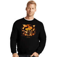 Load image into Gallery viewer, Shirts Crewneck Sweater, Unisex / Small / Black Tailed Beast Unleashed