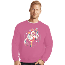 Load image into Gallery viewer, Daily_Deal_Shirts Crewneck Sweater, Unisex / Small / Azalea Captor Bird