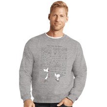 Load image into Gallery viewer, Shirts Crewneck Sweater, Unisex / Small / Sports Grey The Plan Tonight

