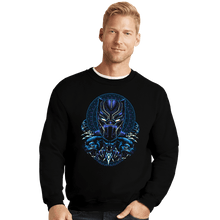 Load image into Gallery viewer, Shirts Crewneck Sweater, Unisex / Small / Black Forever A Hero