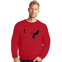 Load image into Gallery viewer, Shirts Crewneck Sweater, Unisex / Small / Red Despair