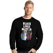 Load image into Gallery viewer, Shirts Crewneck Sweater, Unisex / Small / Black Black Lives Matter