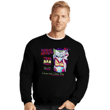 Load image into Gallery viewer, Daily_Deal_Shirts Crewneck Sweater, Unisex / Small / Black Harley's Hideaway