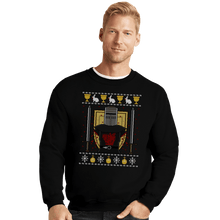 Load image into Gallery viewer, Secret_Shirts Crewneck Sweater, Unisex / Small / Black The Holiday Grail