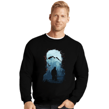Load image into Gallery viewer, Daily_Deal_Shirts Crewneck Sweater, Unisex / Small / Black Stand Your Ground