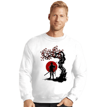 Load image into Gallery viewer, Shirts Crewneck Sweater, Unisex / Small / White Titan Shifter Under The Sun