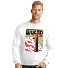 Load image into Gallery viewer, Secret_Shirts Crewneck Sweater, Unisex / Small / White Gilead