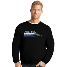 Load image into Gallery viewer, Shirts Crewneck Sweater, Unisex / Small / Black NightKids
