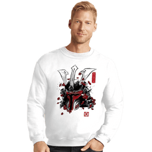 Load image into Gallery viewer, Daily_Deal_Shirts Crewneck Sweater, Unisex / Small / White Bounty Samurai