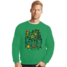 Load image into Gallery viewer, Secret_Shirts Crewneck Sweater, Unisex / Small / Irish Green Korock