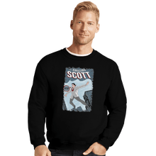 Load image into Gallery viewer, Shirts Crewneck Sweater, Unisex / Small / Black The Amazing Scott