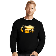 Load image into Gallery viewer, Shirts Crewneck Sweater, Unisex / Small / Black Soldier Champloo