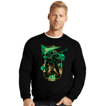 Load image into Gallery viewer, Shirts Crewneck Sweater, Unisex / Small / Black The Chariot VII