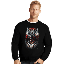 Load image into Gallery viewer, Secret_Shirts Crewneck Sweater, Unisex / Small / Black The Wolf Princess