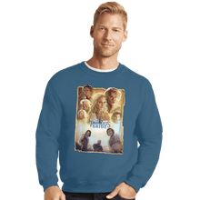 Load image into Gallery viewer, Secret_Shirts Crewneck Sweater, Unisex / Small / Indigo Blue The Princess Bride