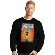 Load image into Gallery viewer, Shirts Crewneck Sweater, Unisex / Small / Black The Amazing Fusion