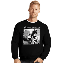 Load image into Gallery viewer, Shirts Crewneck Sweater, Unisex / Small / Black Gotham Youth