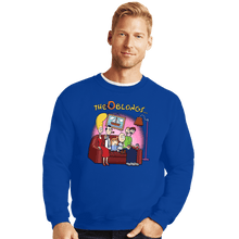 Load image into Gallery viewer, Daily_Deal_Shirts Crewneck Sweater, Unisex / Small / Royal Blue The Oblongs