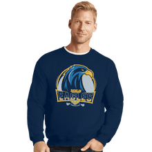 Load image into Gallery viewer, Shirts Crewneck Sweater, Unisex / Small / Navy Ravenclaw Eagles