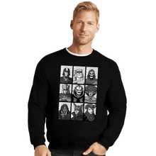 Load image into Gallery viewer, Secret_Shirts Crewneck Sweater, Unisex / Small / Black Saturday Morning Detention...