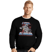 Load image into Gallery viewer, Shirts Crewneck Sweater, Unisex / Small / Black I Kill All Goblins