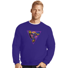 Load image into Gallery viewer, Shirts Crewneck Sweater, Unisex / Small / Violet The Maxx
