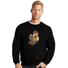 Load image into Gallery viewer, Shirts Crewneck Sweater, Unisex / Small / Black How To Be A Cat