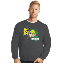 Load image into Gallery viewer, Shirts Crewneck Sweater, Unisex / Small / Charcoal Link 182