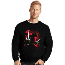 Load image into Gallery viewer, Daily_Deal_Shirts Crewneck Sweater, Unisex / Small / Black Rebel Ninja