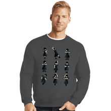 Load image into Gallery viewer, Daily_Deal_Shirts Crewneck Sweater, Unisex / Small / Charcoal Freak Dance