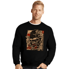 Load image into Gallery viewer, Shirts Crewneck Sweater, Unisex / Small / Black Kong