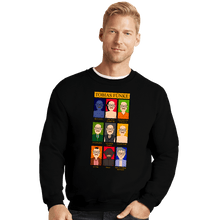Load image into Gallery viewer, Daily_Deal_Shirts Crewneck Sweater, Unisex / Small / Black Who Is Tobias Funke
