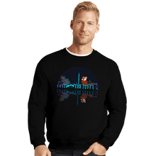 Load image into Gallery viewer, Daily_Deal_Shirts Crewneck Sweater, Unisex / Small / Black Hands Off!