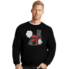 Load image into Gallery viewer, Shirts Crewneck Sweater, Unisex / Small / Black Immortal Note