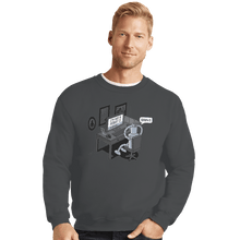 Load image into Gallery viewer, Shirts Crewneck Sweater, Unisex / Small / Charcoal Robot Problems