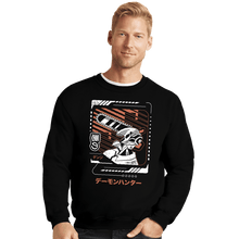 Load image into Gallery viewer, Shirts Crewneck Sweater, Unisex / Small / Black Denji Japanese Style