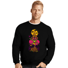 Load image into Gallery viewer, Daily_Deal_Shirts Crewneck Sweater, Unisex / Small / Black Moonlit Fate